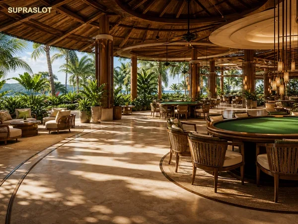 Tampilan meja Single Deck Blackjack dengan satu dek kartu